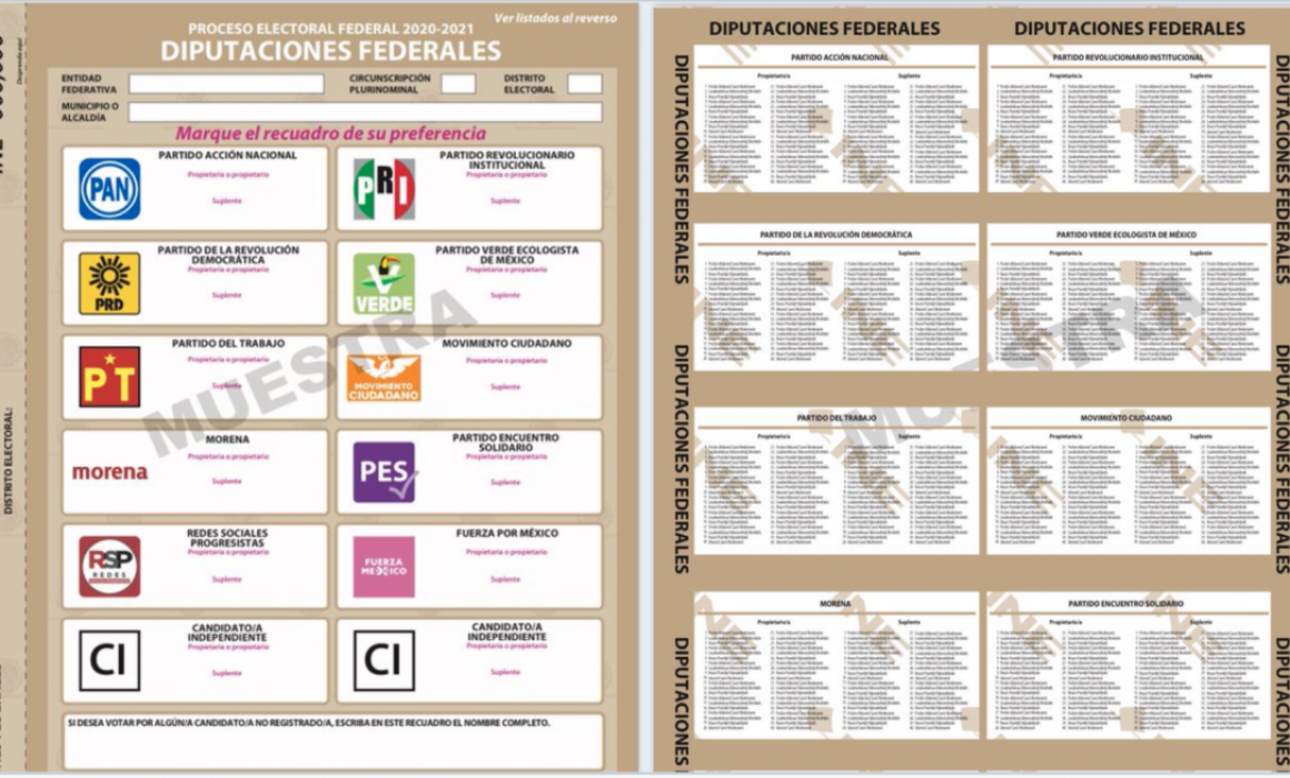 Ine Aprueba Modelo De Boleta Para Jornada Electoral Del De Junio