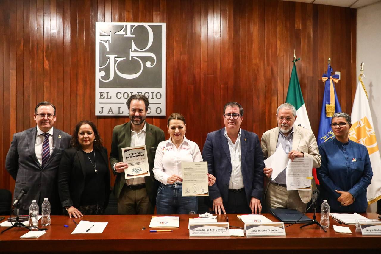 Firma Claudia Delgadillo Compromisos Por La Integridad