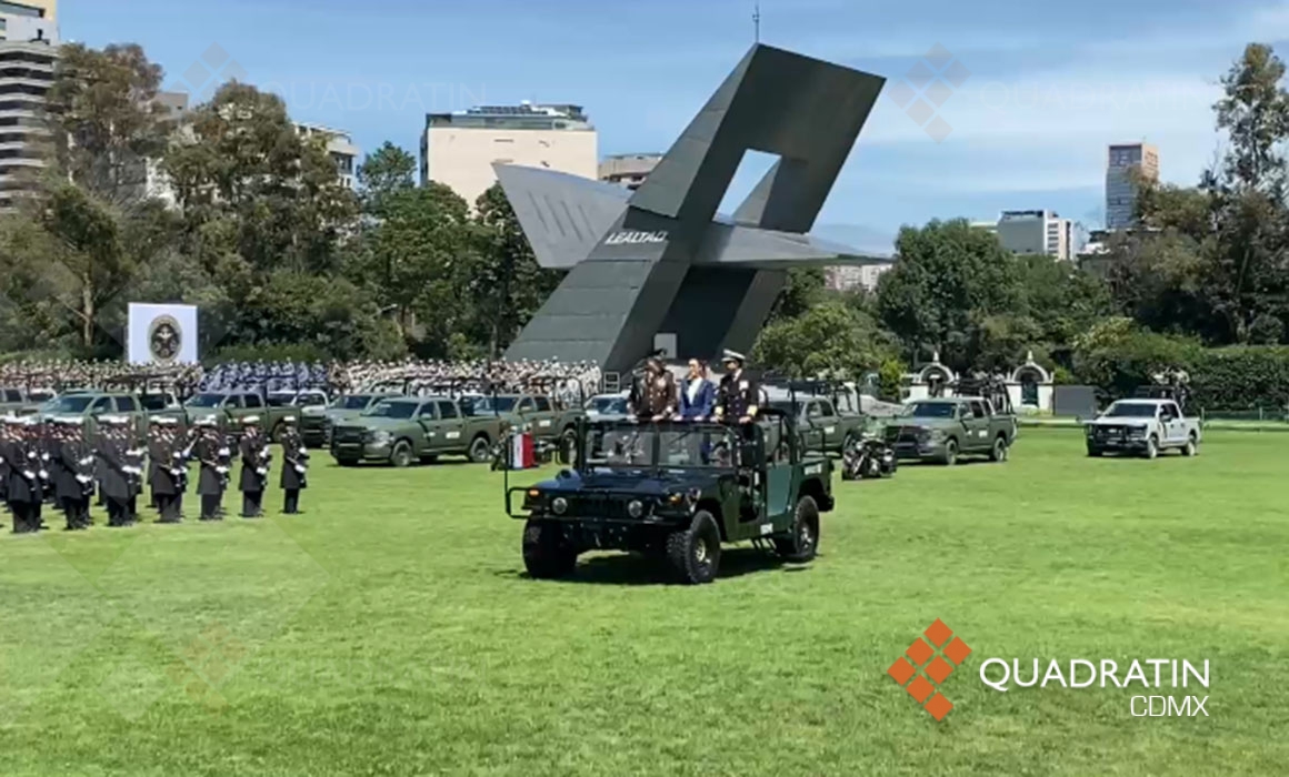 Salutaci N De Las Fuerzas Armadas Y Guardia Nacional A Claudia Sheinbaum