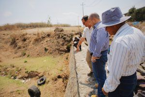 El Presidente Municipal encabeza un recorrido de supervisión de cara al próximo temporal de lluvias