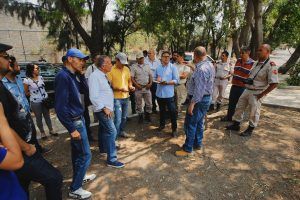 El Presidente Municipal encabeza un recorrido de supervisión de cara al próximo temporal de lluvias