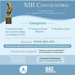 Convocatoria Premio IJAS 2016