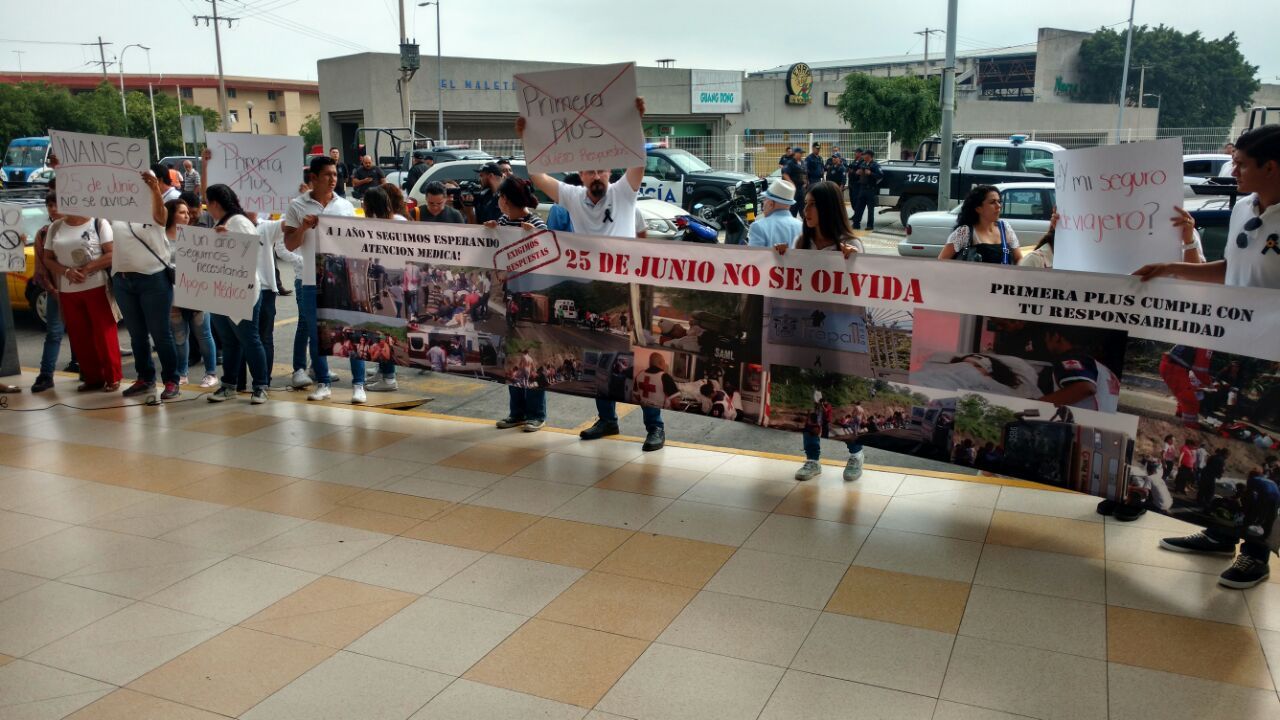 Manifestación Accidente un año 01