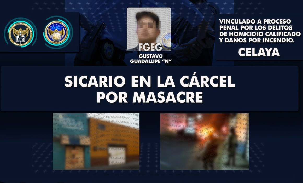 Cae uno más por masacre y quema de bar en Celaya