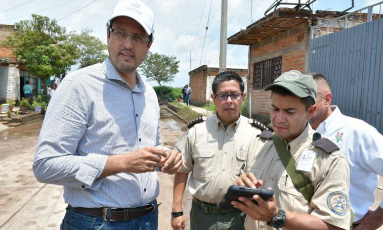 Más vigilancia sanitaria en Ocotlán y Tototlán tras desbordarse ríos