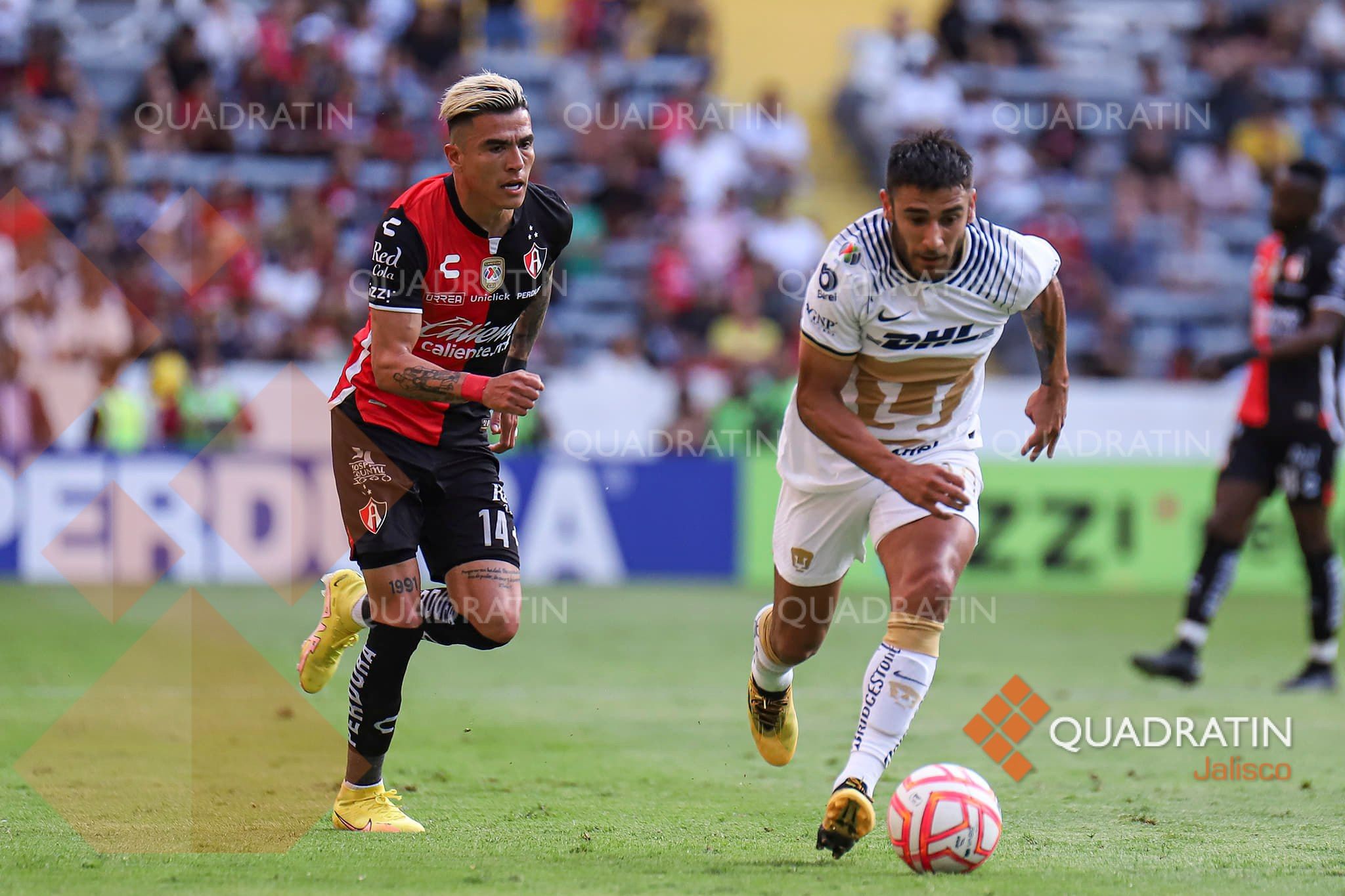 Atlas y Pumas sacan empate que de nada les sirve - Quadratin Jalisco
