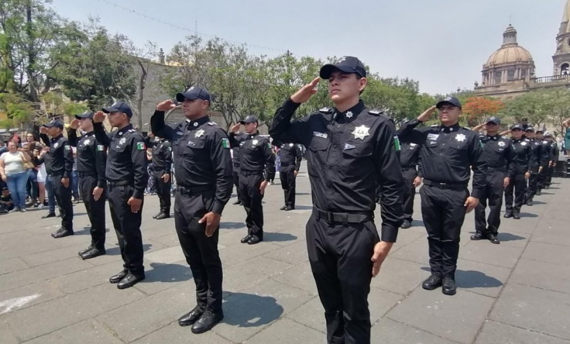 Cuenta la Policía de Guadalajara con 101 nuevos elementos