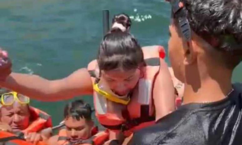 Rescatan en Mismaloya a 5 turistas arrastrados por la corriente