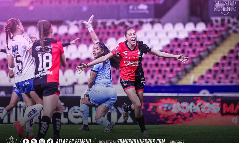 Atlas Femenil consigue nuevo triunfo y ya es noveno de la tabla