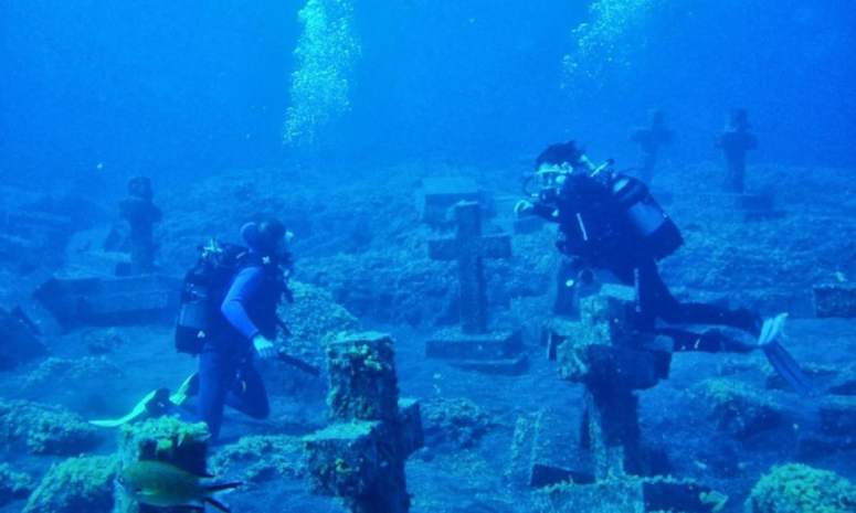 Proponen cementerio submarino para depósito de cenizas humanas en Cancún