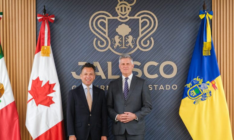 Jalisco y Canadá refuerzan relaciones bilaterales
