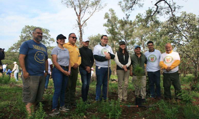 Agroindustria tequilera realiza labores de reforestación en La Primavera