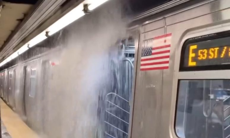Se inunda metro de NY y declaran estado de emergencia en NJ por lluvias