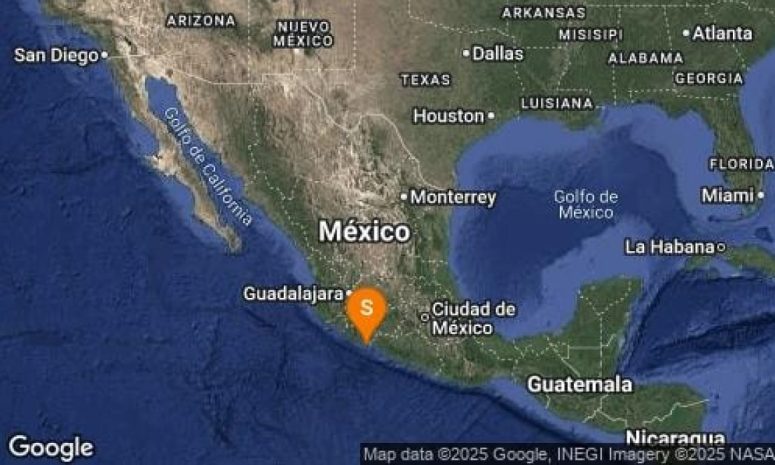 Reportan sismo magnitud 4.6 con epicentro en La Mira, Michoacán