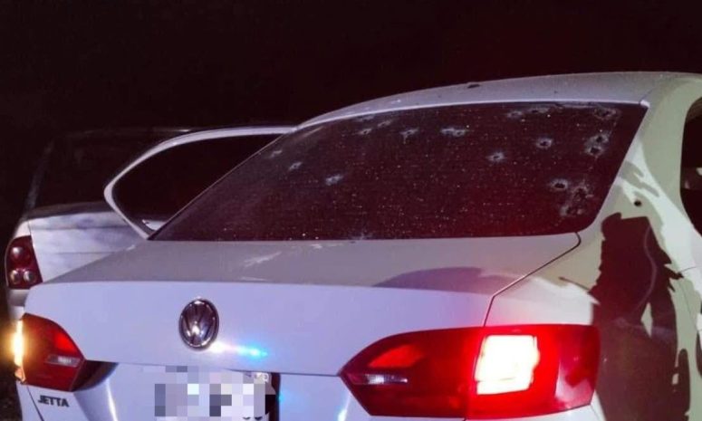 Abate Ejército a 2 en Apatzingán y familia resulta herida en persecución