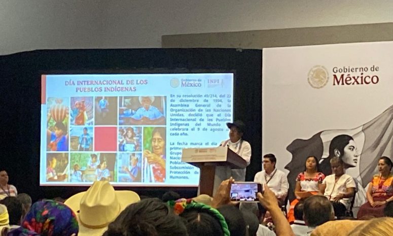 Pide INPI aprobación de ley de derechos indígenas y afromexicanos