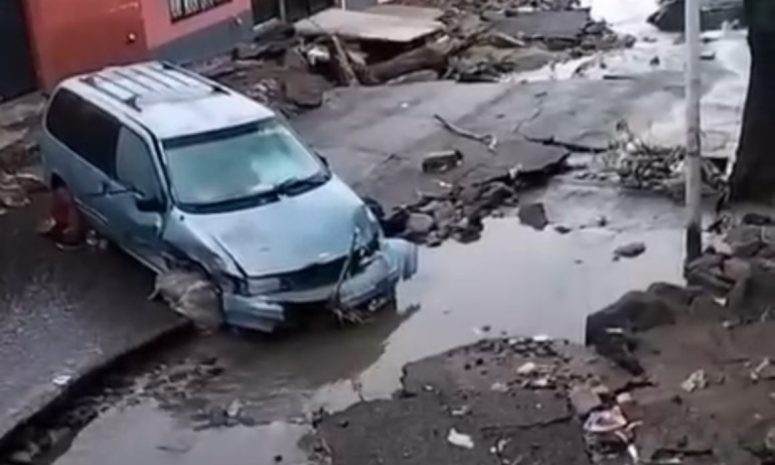 Al menos 280 viviendas con daños graves por lluvias en Querétaro