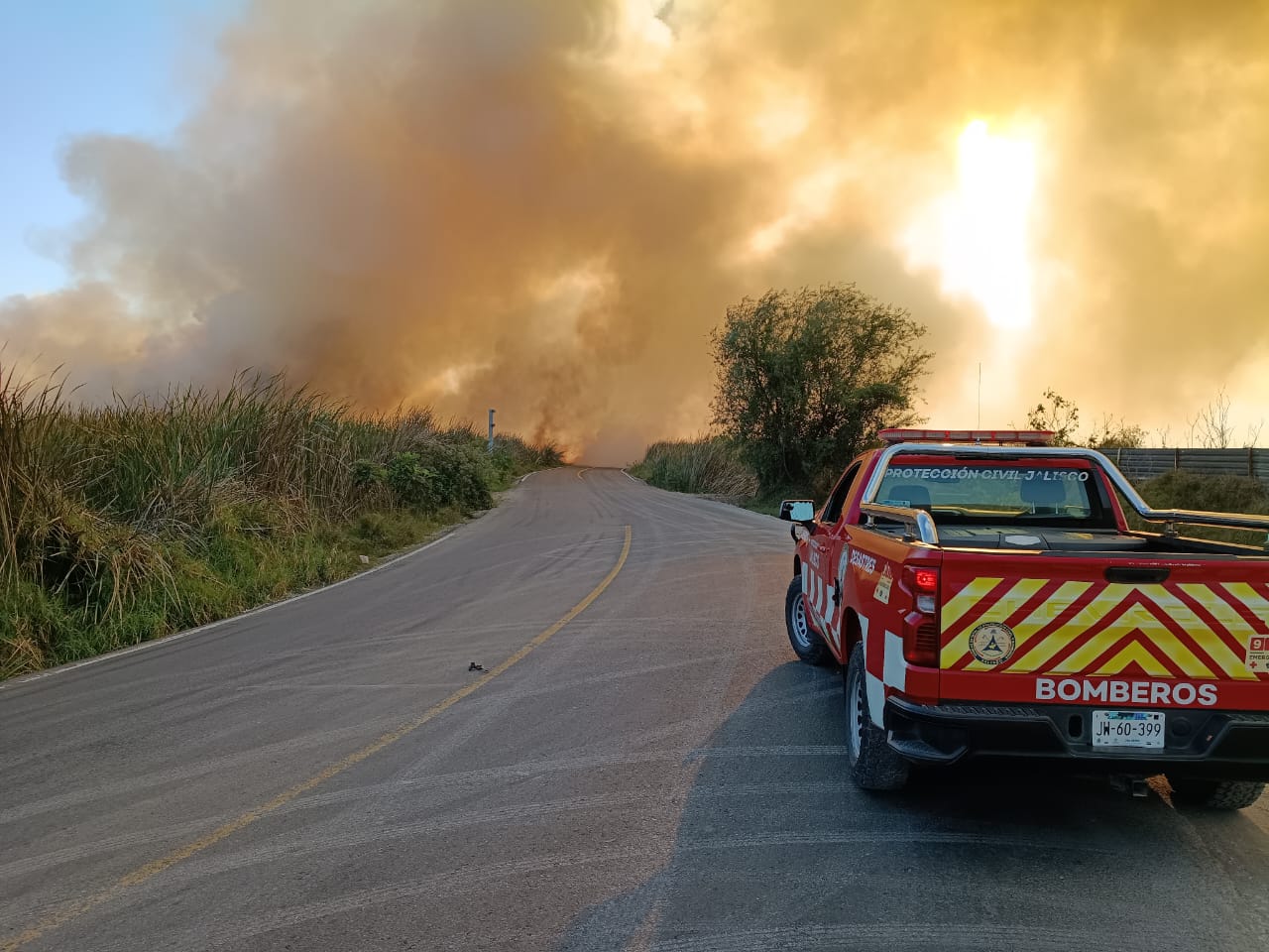 Activan Emergencia Atmosférica por incendio en Zapotlán el Grande ...
