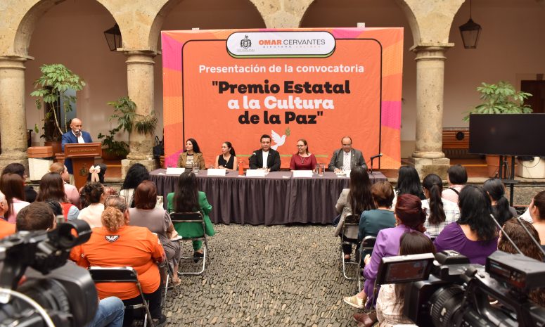 Abren convocatoria para reconocer acciones de paz en Jalisco