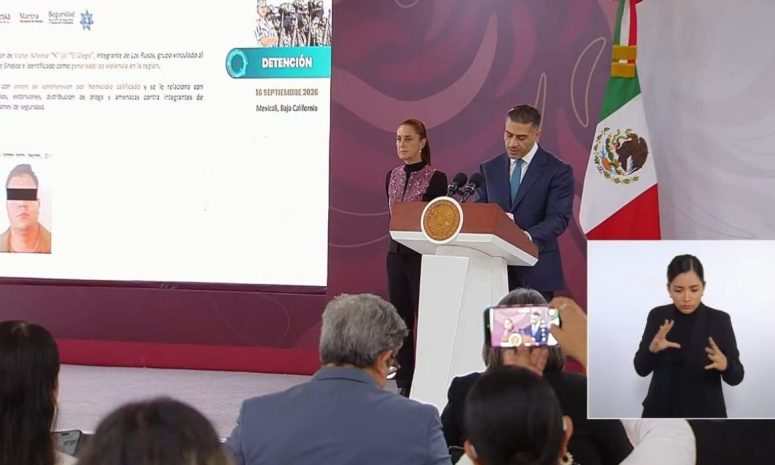 Destaca Harfuch captura de homicida de estudiantes en Jalisco 