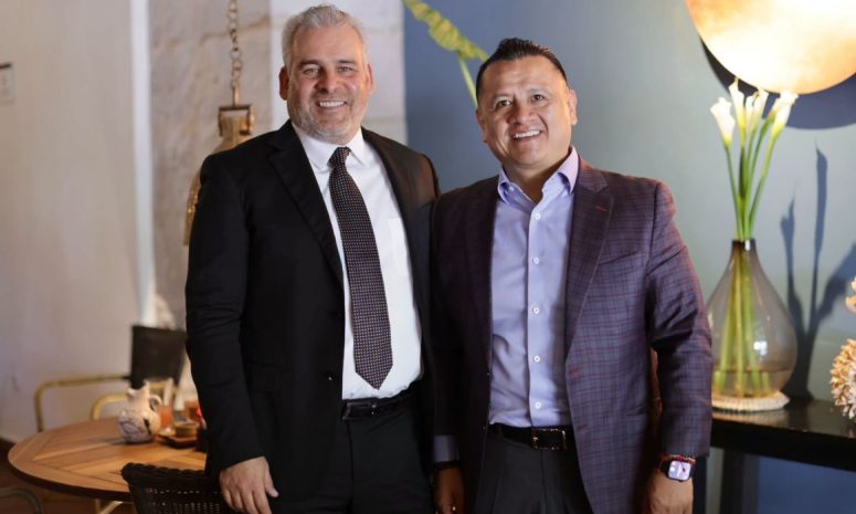 Ramírez Bedolla se reúne con Torres Piña tras su designación en Morena