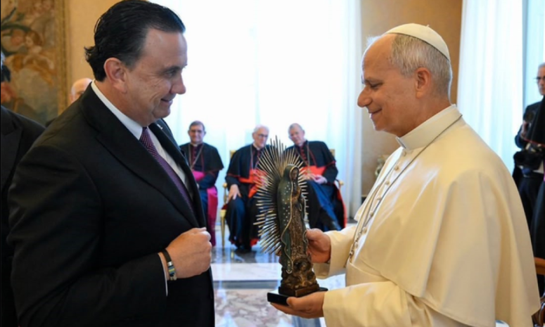 Construcción de acuerdos, charla entre León XIV y dirigente de Coparmex