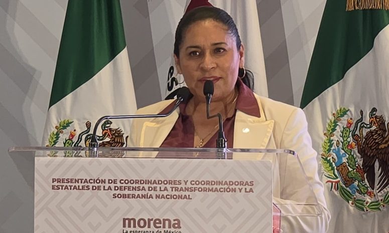 Con lágrimas, Ana Lilia Rivera toma las riendas en Tlaxcala