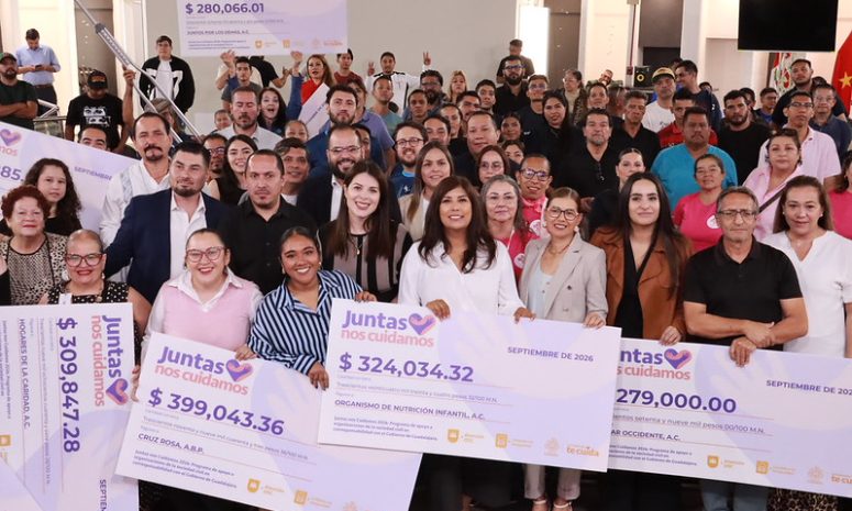 Atienden a 43 asociaciones civiles para sectores vulnerables con 13 mdp