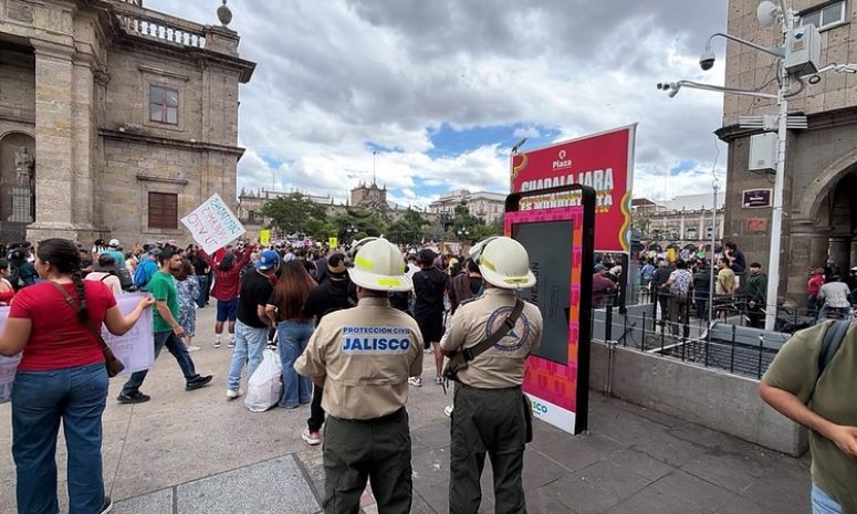 Reporta Jalisco daños en 6 comercios y edificios públicos tras marcha