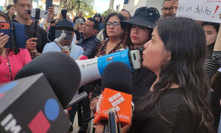 Exigen familiares no criminalizar a detenidos en marcha por agua limpia