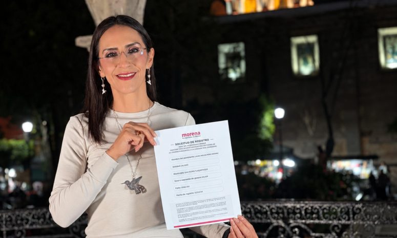 Laura Imelda Pérez se registra en Morena para buscar la reelección de Tlaquepaque