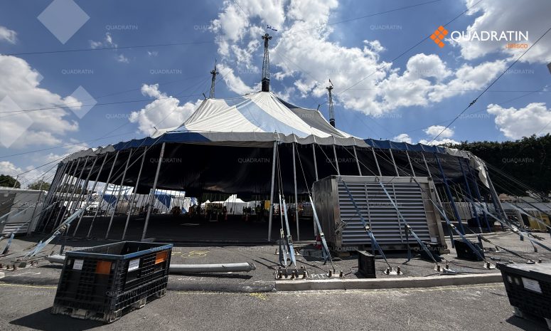 Llega la carpa del Cirque du Soleil a Guadalajara con su show Echo 