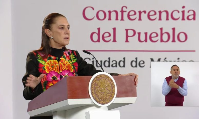 Avala Sheinbaum renuncia de Taddei al INE y demanda auditorías 