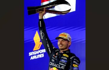 Gana Max Verstappen el Gran Premio de Singapur