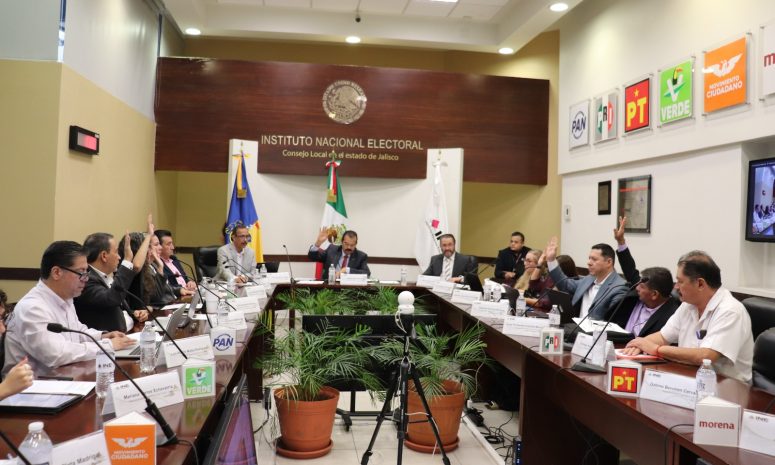 Sesiona Consejo del INE Jalisco hacia comicios federales de 2027