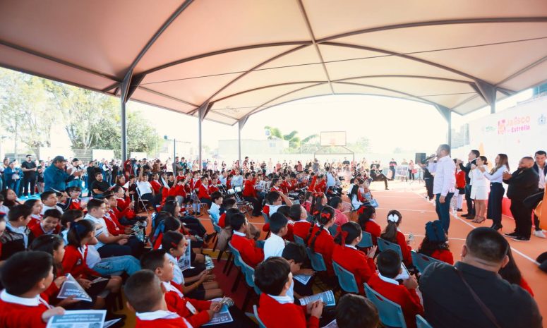 Llega Jalisco con Estrella a primaria de Tlajomulco; invierten 35 mdp